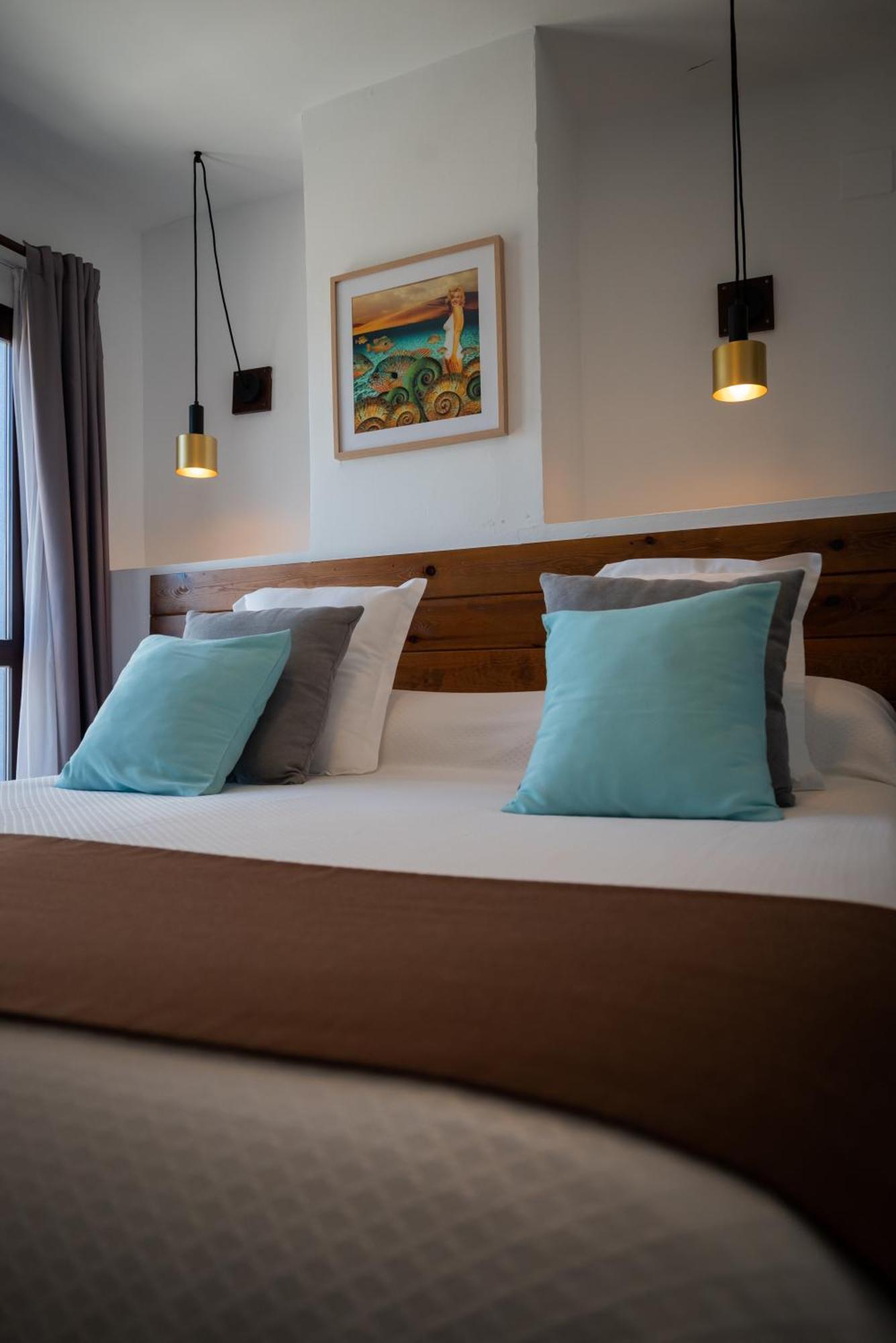 Tweepersoonskamer met 1 of 2 Bedden en Uitzicht op Zee