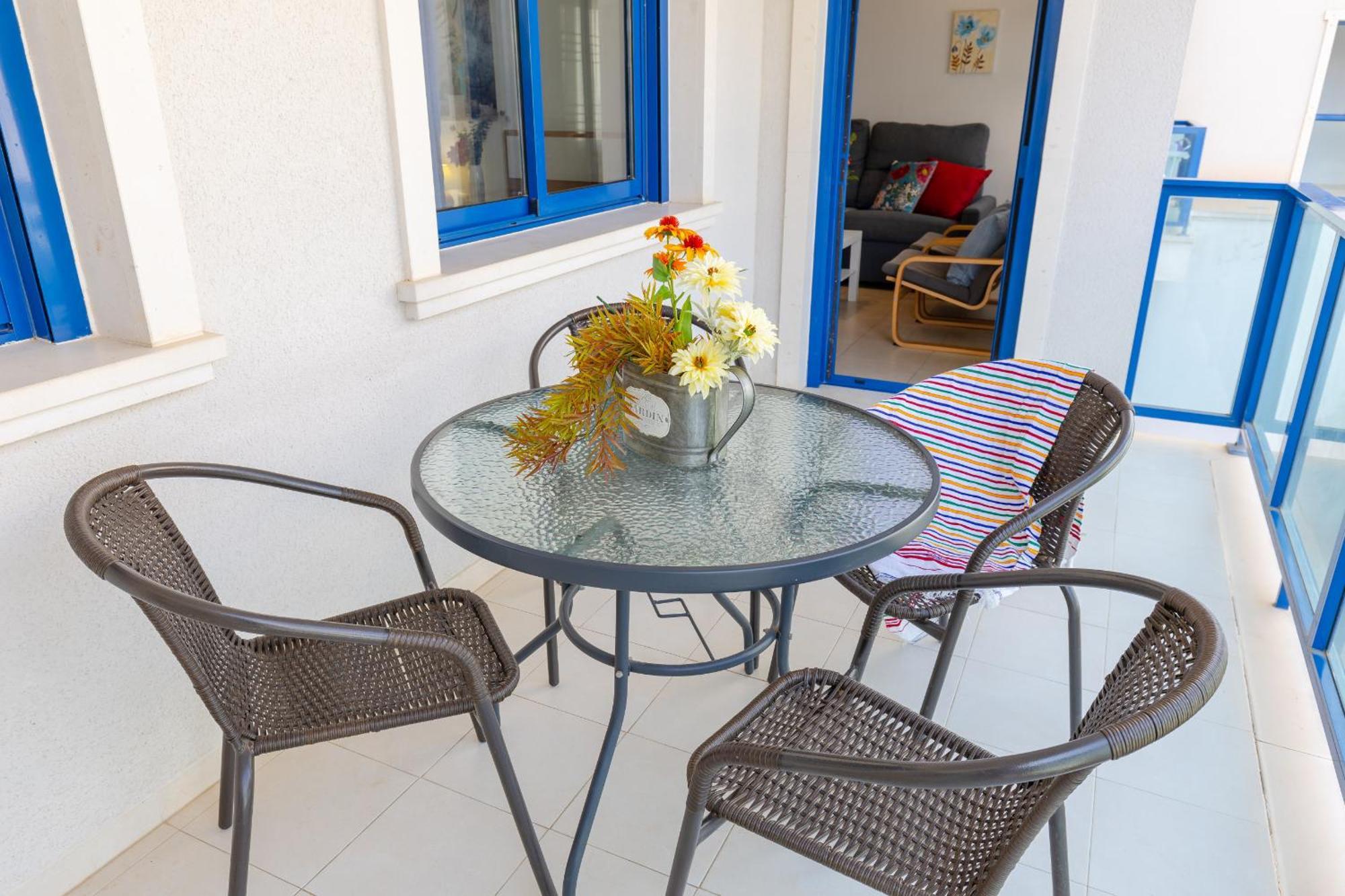 Apartment mit Gartenblick