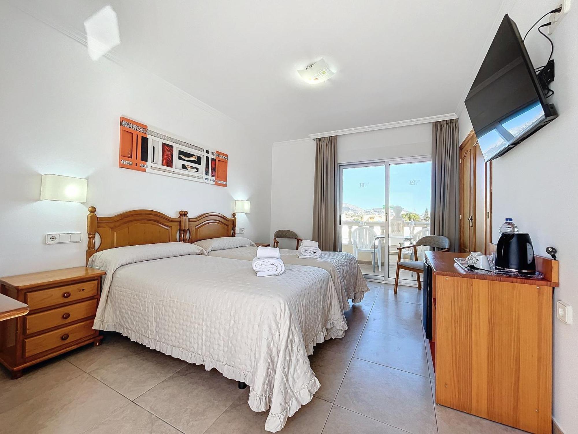 Chambre Double ou Lits Jumeaux avec Balcon