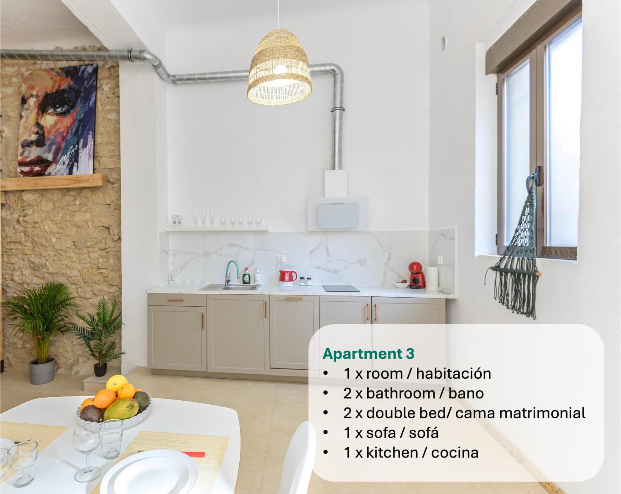 Loft-Apartment mit 2 Schlafzimmern