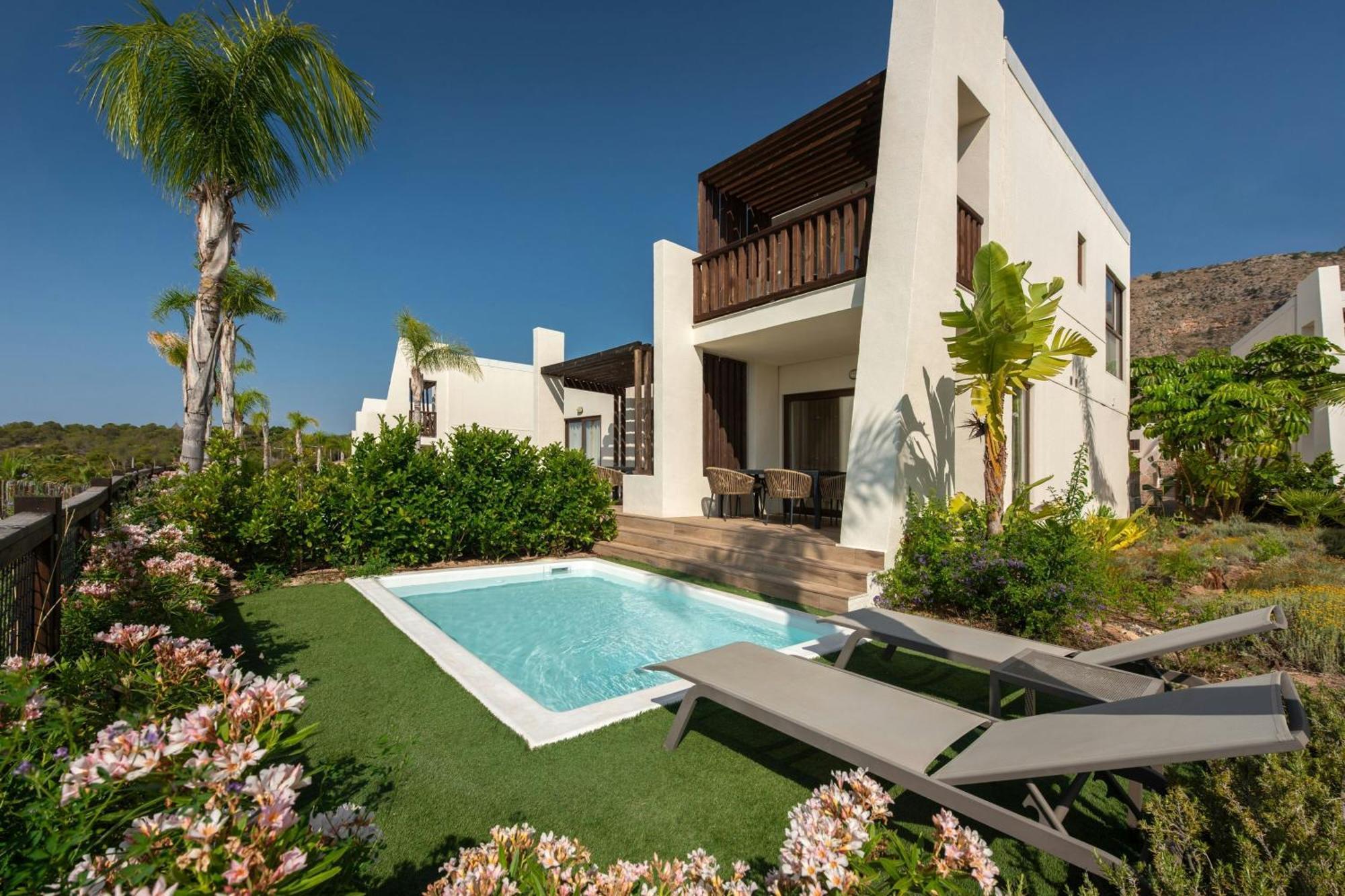 Two-Bedroom Duplex Pool Villa Balcony Resort View