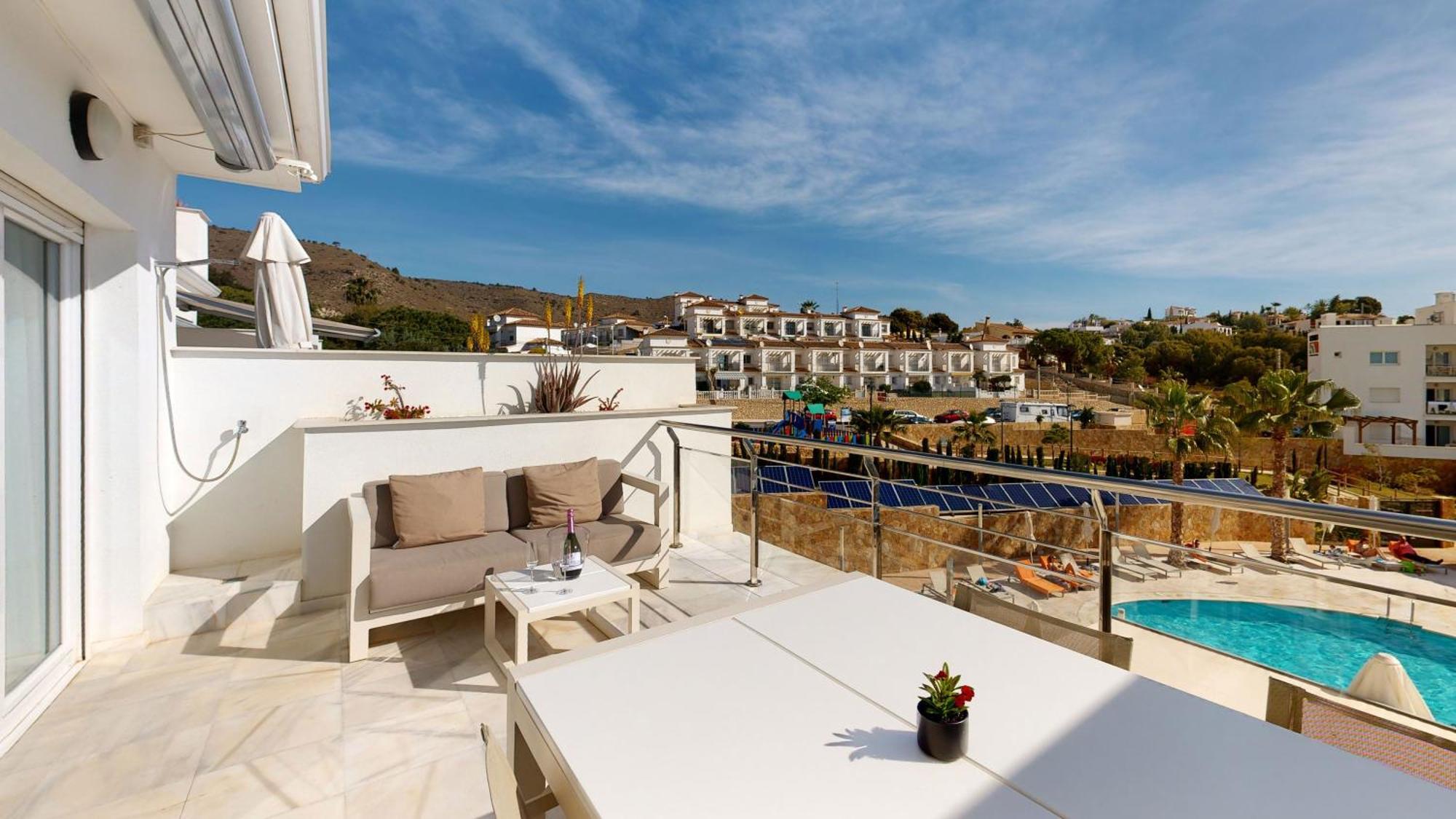 Apartment terrace views