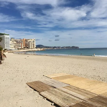 Apartamento En Calpe, Playa De La Fossa, Primera Linea, Aa-2