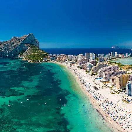 Apartamento En Calpe, Playa De La Fossa, Primera Linea, Aa-3