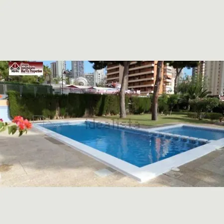 Apto San Angelo Benidorm Vistas Al Mar 400 M-2