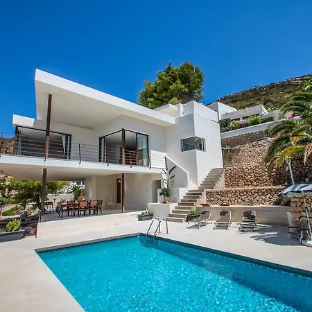Laja - Panoramic Hillside Holiday House In Moraira-2