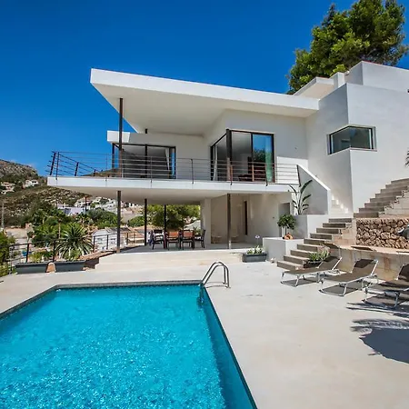 Laja - Panoramic Hillside Holiday House In Moraira-3