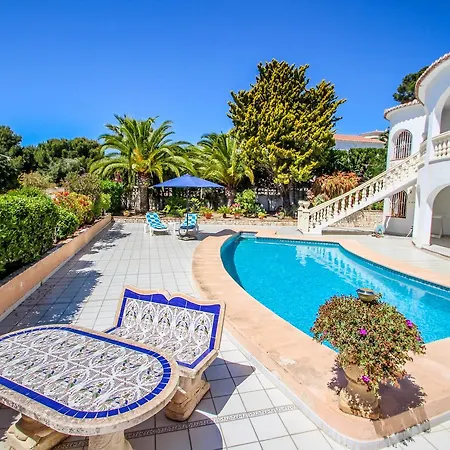 La Perla - Sea View Villa With Private Pool In Moraira-2