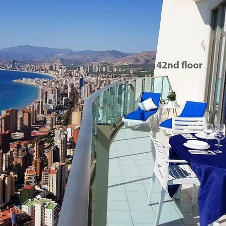 Benidorm Sky 42 - Penthouse On The 42Nd Floor With Sea Views-3