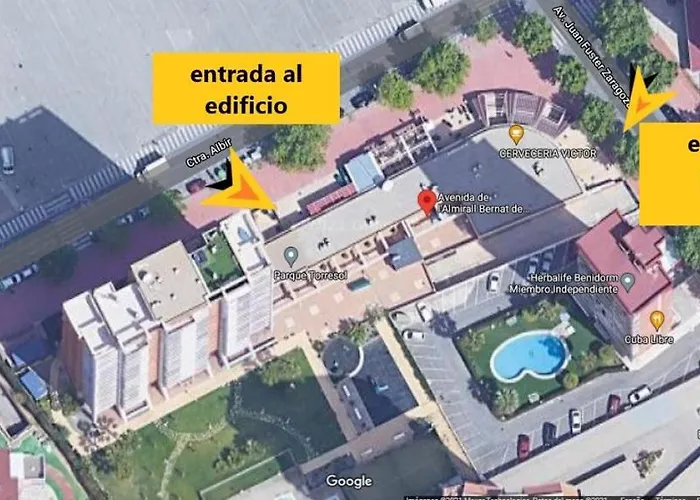 Appartement Apartamento Completo Torresol II à Benidorm acceptant les animaux