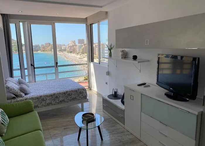 Haustierfreundliches Estudios Horizonte Beach Calp