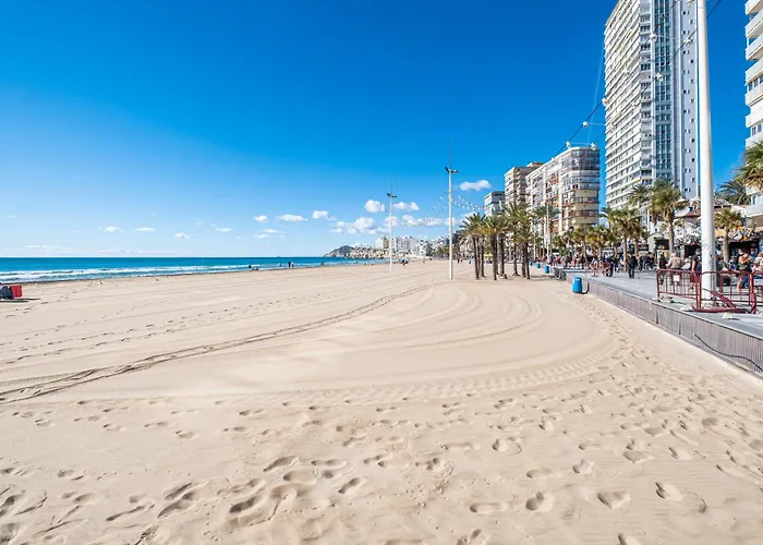 Haustierfreundliches Bacana 3-3 Apartment Levante Beach Benidorm