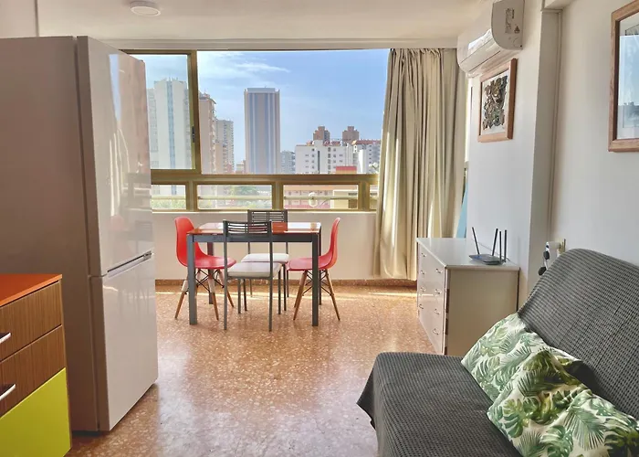 Apartments In Mariscal 4 And 5 With Pool Near Levante Beach By Gestaltur Benidorm