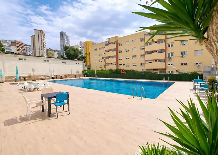 Apartment Sea View In Rincon De Loix- Free Parking, Pool, Wi-Fi, New Air Conditioning Benidorm aceita animais de estimação