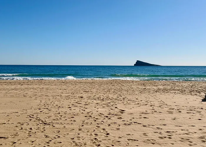 Haustierfreundliches Apartamento Con Vistas Al Mar Y Piscina En La Nina Benidorm